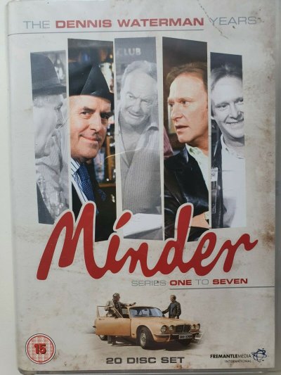 Minder: The Dennis Waterman Years DVD 20 disc Patrick Malahide, Glynn VERY GOOD