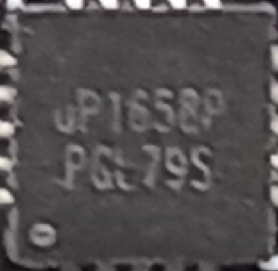 Chipset UP1658P UP1658PQKF UP1658P QFN-20