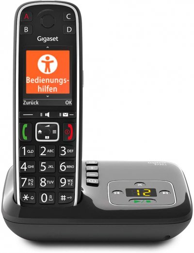 Gigaset E720A - bezprzewodowy telefon