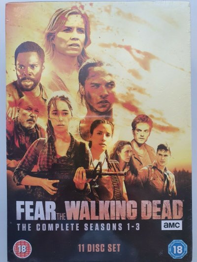 Fear the Walking Dead Complete Season Series 1-3 DVD 2017 EN BOX SET NEW SEALED