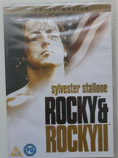 Rocky & Rocky 2 DVD 2008 Sylvester Stallone, Avildsen 2 discs NEW SEALED