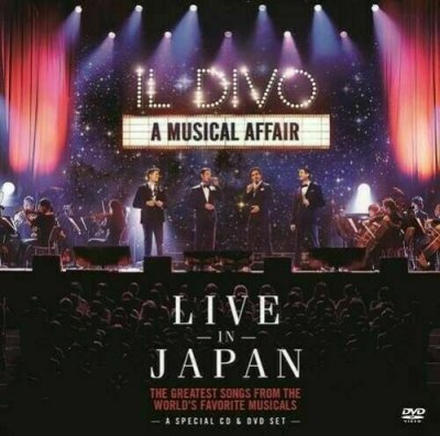 Il Divo ‎– A Musical Affair - Live In Japan CD+DVD 2014