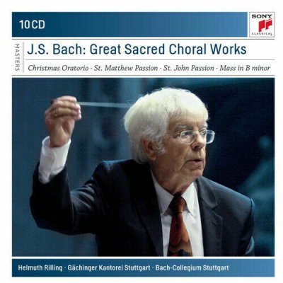 Johann Sebastian Bach : J.S. Bach: Great Sacred Choral Works 10xCD BOX NEU