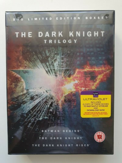 The Complete Dark Knight Trilogy Limited Edition DVD 2012 Boxset NEW SEALED
