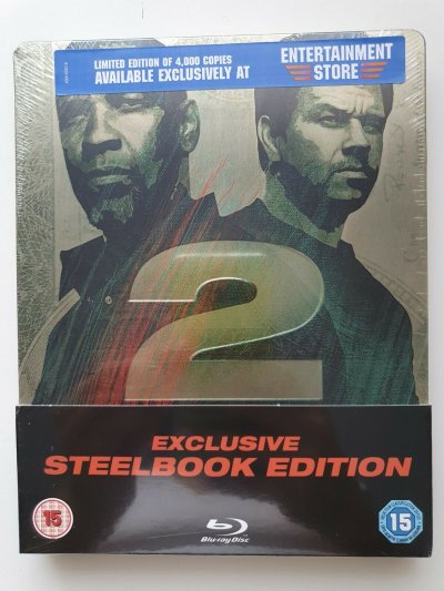 2 Guns Exclusive Steelbook Limited Edition Blu-ray 2013 English NEW SEALED