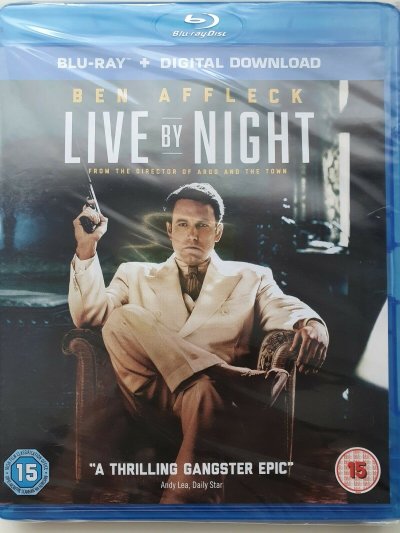 Live By Night Blu-ray + Digital Download 2017