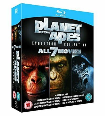 Planet Of The Apes - Evolution Collection Boxset Blu-ray 2011 English Audio 7xBR