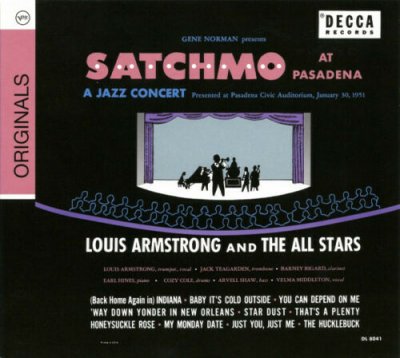 Louis Armstrong And The All Stars ‎– Satchmo At Pasadena CD NEU 2009 Remastered