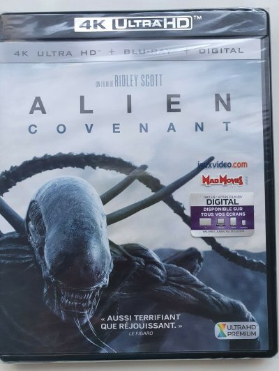 Alien: Covenant 4K Ultra HD Blu-ray 