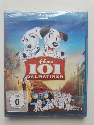 101 DALMATINER WALT DISNEY  BLU RAY 2012