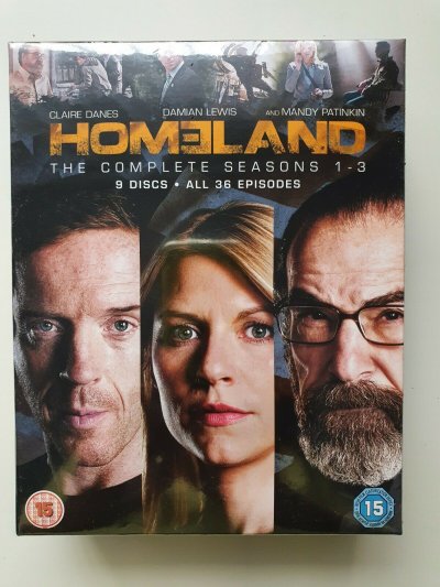 Homeland-The Complete Seasons 1-3 Blu-ray US 2014