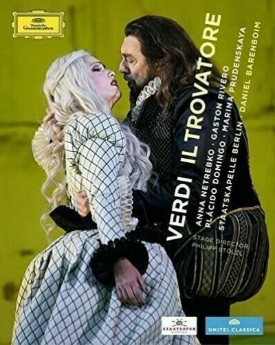 Giuseppe Verdi -  IL Trovatore Blu-ray NEU NETREBKO/DOMINGO/BARENBOIM NEU 2014
