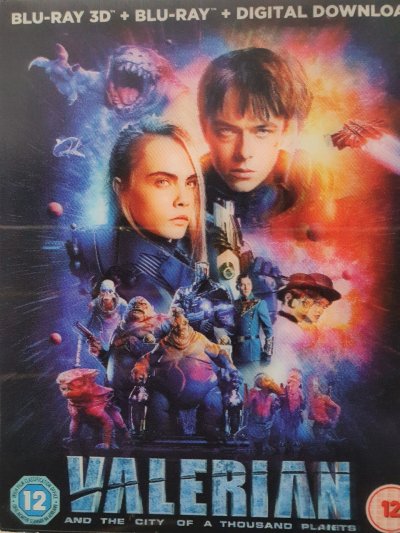 Valerian and the City of a Thousand Planets Blu-ray 2017