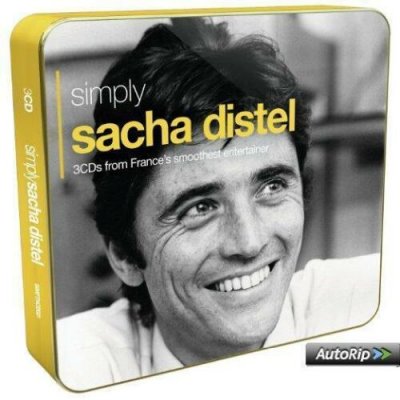 Sacha Distel - Simply Sacha Distel - Sacha Distel 3xCD Tin Case 
