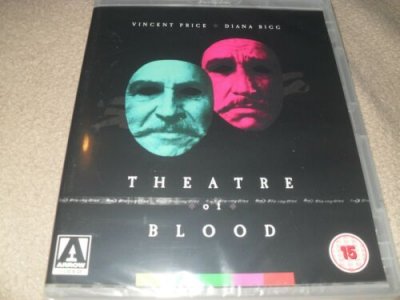 Theatre of Blood Blu-Ray SteelBook Vincent Price 1973 English LIKE NEU 2014