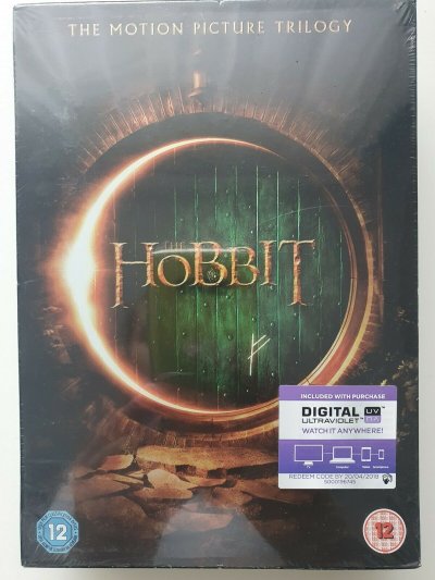 The Hobbit: Trilogy DVD 2015 Martin Freeman, Jackson BOX SET NEW SEALED