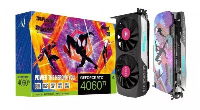 Zotac RTX 4060 Ti 8GB Twin Edge Spiderman