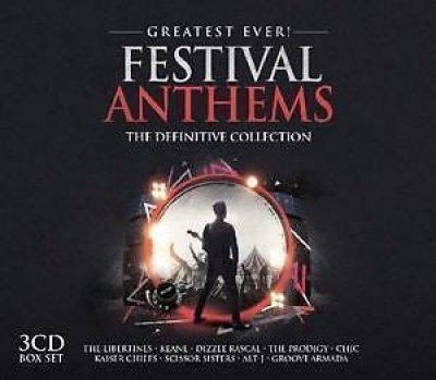 Various ‎– Greatest Ever! Festival Anthems 3xCD 2016 Scissor Sisters The Prodigy