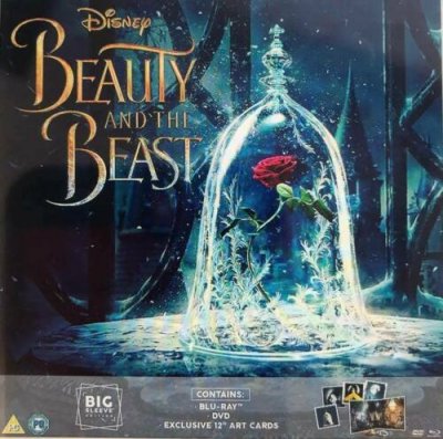 Disney Beauty and the Beast 2017 Big Sleeve Edition Blu-ray+DVD +12
