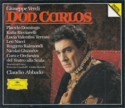 Giuseppe Verdi, Claudio Abbado ‎– Don Carlos 4xCD Box 1985 NEU SEALED