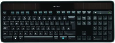 Logitech K750 bezprzewodowa klawiatura solarna do okien, bezprzewodowa 2,4 GHz