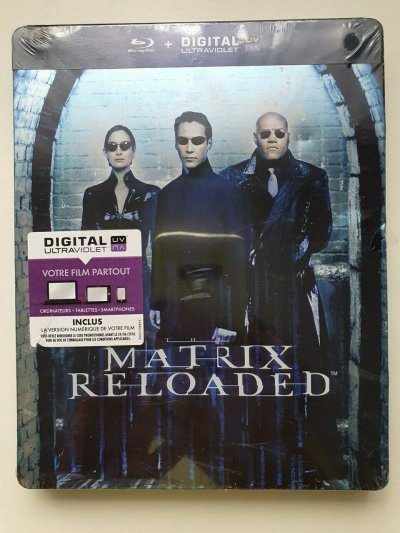 Matrix Reloaded Blu-ray 2015 Steelbook 