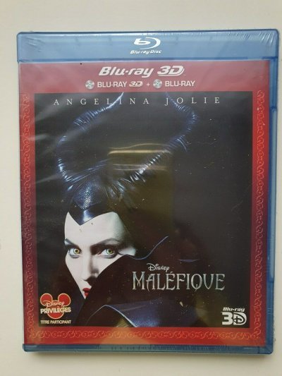 Malefique Blu-Ray 3D + Blu-Ray 2014 