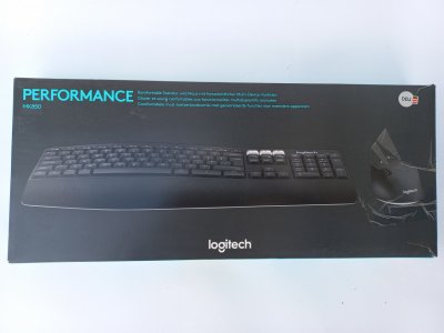 Logitech, MK850, Klawiatura, Czarny