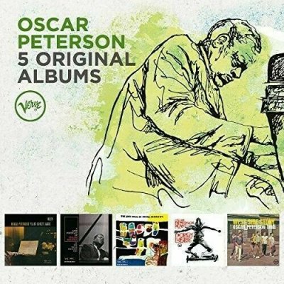 Oscar Peterson ‎– 5 Original Albums 5xCD LIKE NEU 2016