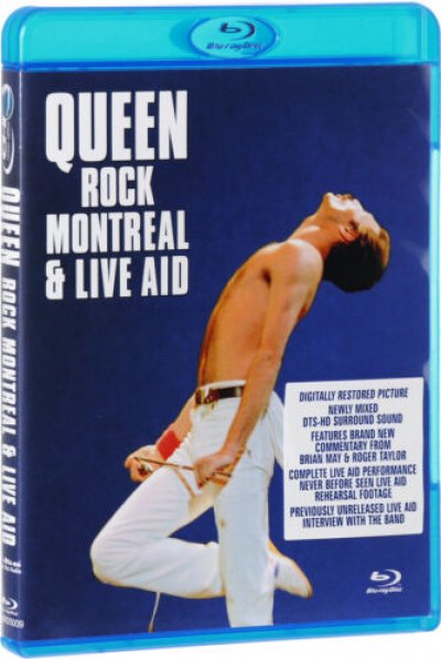 Queen ‎– Rock Montreal & Live Aid Blu-ray 2007 NEU SEALED