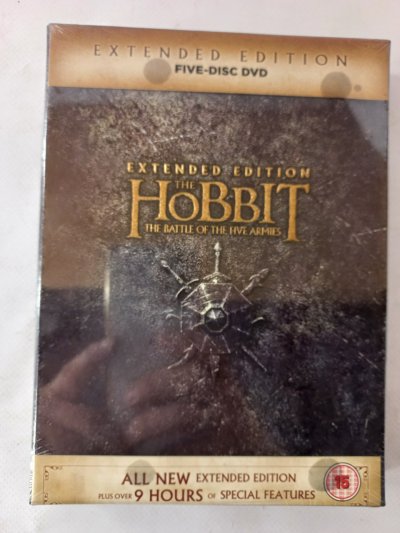 The Hobbit-The Battle Of The Five Armies-Extended Edition DVD ENGLISH 2014