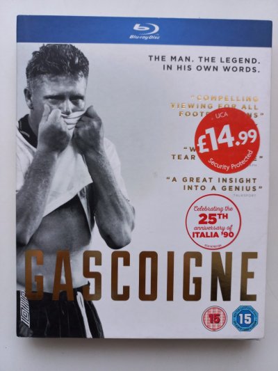 Gascoigne Blu-ray 2015