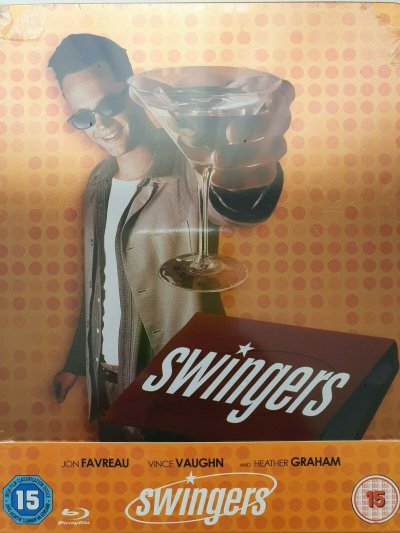 SWINGERS Blu-Ray 2014 UK Exclusive Limited Edition STEELBOOK NEW SEALED