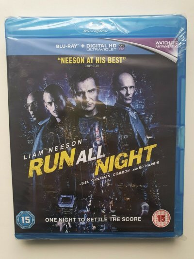 Run All Night Blu-Ray + Digital HD UV (2015) Liam Neeson NEW, SEALED