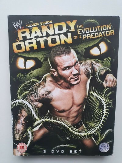 WWE - The Evolution Of A Predator (DVD, 2011, 3-Disc Set) LIKE NEW UNUSED