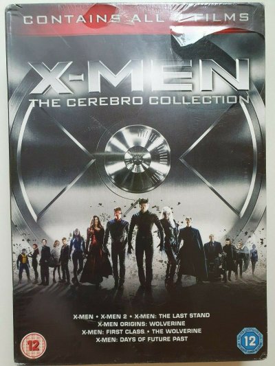 X-Men - The Cerebro Collection DVD 2014 All 7 films English  BOX SET NEW SEALED