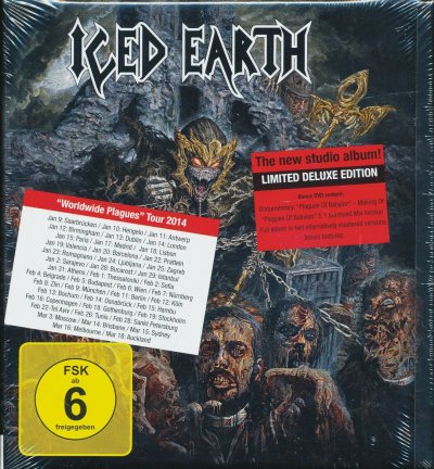 Iced Earth - Plagues of Babylon CD+DVD Limited Deluxe Edition Media book NEU