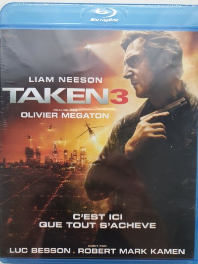 Taken 3 Unrated Blu Ray 2014