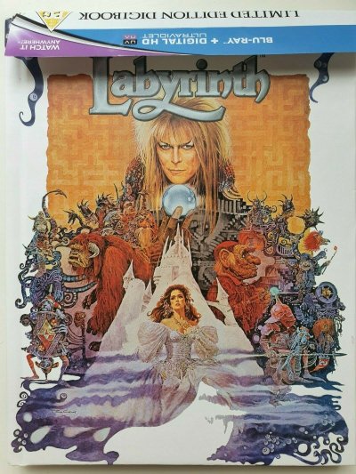 Labyrinth 4K Ultra HD + Blu-ray + Digital HD 30th Anniversary Ed. UHD NEW SEALED