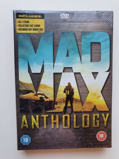 Mad Max Anthology DVD 2015 Mel Gibson, Miller 5 discs English Italian NEW SEALED