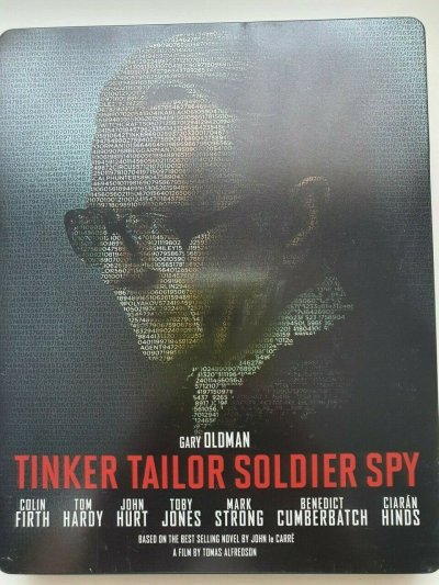 Tinker Tailor Soldier Spy (Ltd Edition Steelbook) - Blu-ray + DVD 2011 LIKE NEW