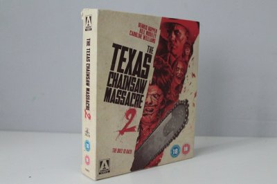 The Texas Chainsaw Massacre 2 Blu-ray 2013 Dennis Hopper BOX SET LIKE NEW