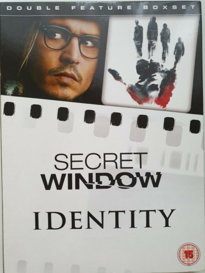 Identity - Secret Window - Double Feature Boxset DVD 2007 2-Disc Set LIKE NEW 