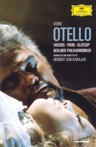 Verdi - Otello Vickers, Freni, Glossop, Berliner Phil. By Karajan DVD 2005 NEU