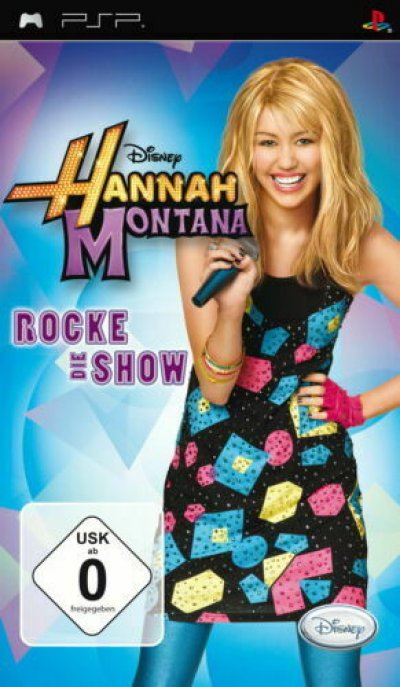 Hannah Montana - Rocke Die Show Sony PSP Game Skirt The show German Version