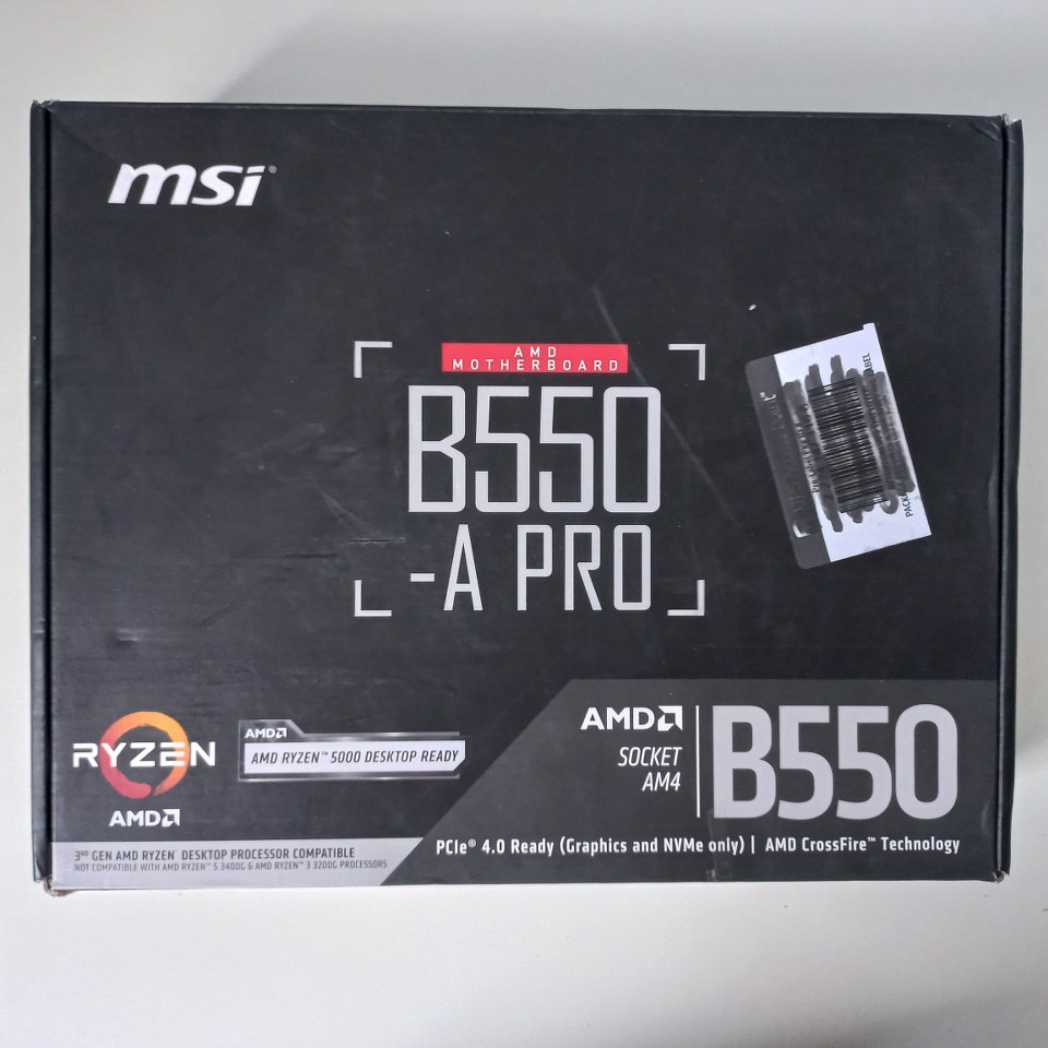 4719072733667 MSI B550-A PRO Socket AM4