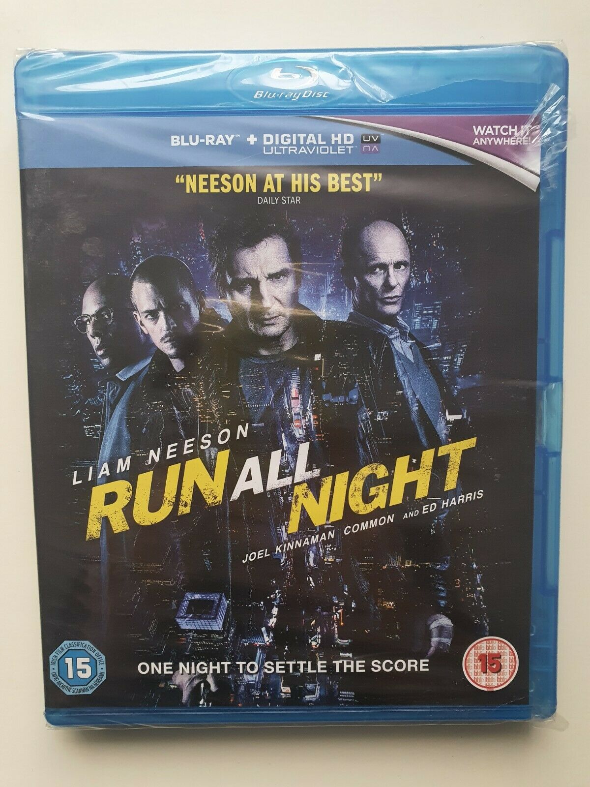 5051892187084 Run All Night Blu-Ray + Digital HD UV (2015) Liam Neeson NEW, SEALED