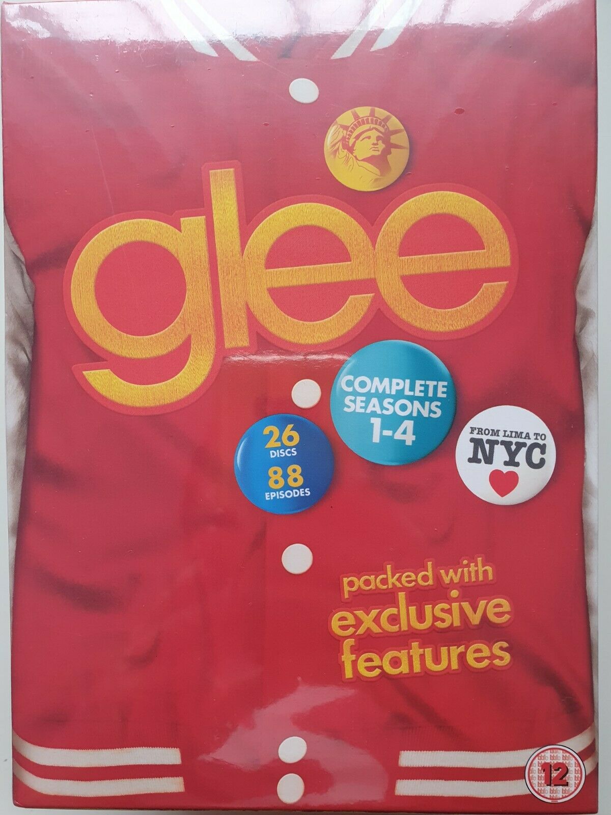 5039036058681 Glee - Complete Seasons 1-4 (DVD) English 2013